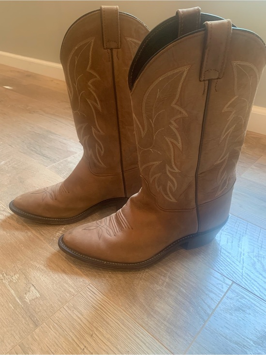 Justin’s Classic Brown Western Cowboy Boots Men’s 2263 - 11.5 D main image 4